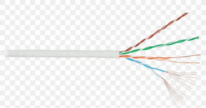 Category 4 Cable Network Cables Electrical Cable Category 5 Cable Twisted Pair, PNG, 2400x1260px, Category 4 Cable, Cable, Category 5 Cable, Computer Network, Copper Download Free