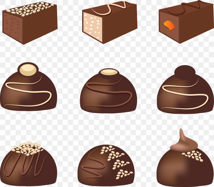 Chocolate Truffle Bonbon Chocolate Cake, PNG, 1945x1707px, Chocolate Truffle, Artworks, Bonbon, Candy, Chocolate Download Free