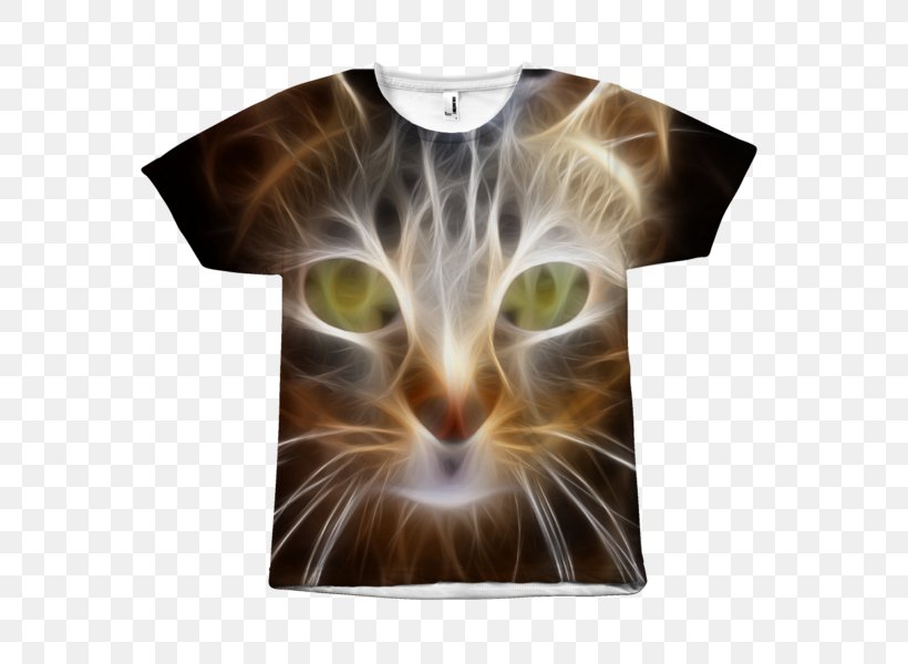 Whiskers Kitten Tabby Cat T-shirt, PNG, 600x600px, Whiskers, Carnivoran, Cat, Cat Like Mammal, Kitten Download Free