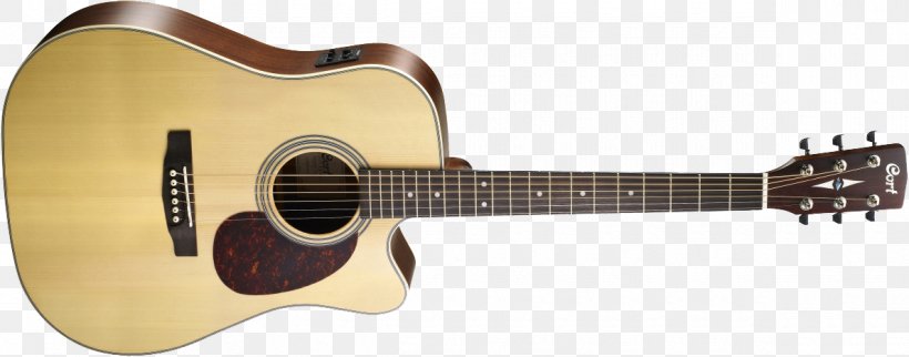 Acoustic-electric Guitar Cutaway Cort Guitars Acoustic Guitar, PNG, 1190x468px, Watercolor, Cartoon, Flower, Frame, Heart Download Free