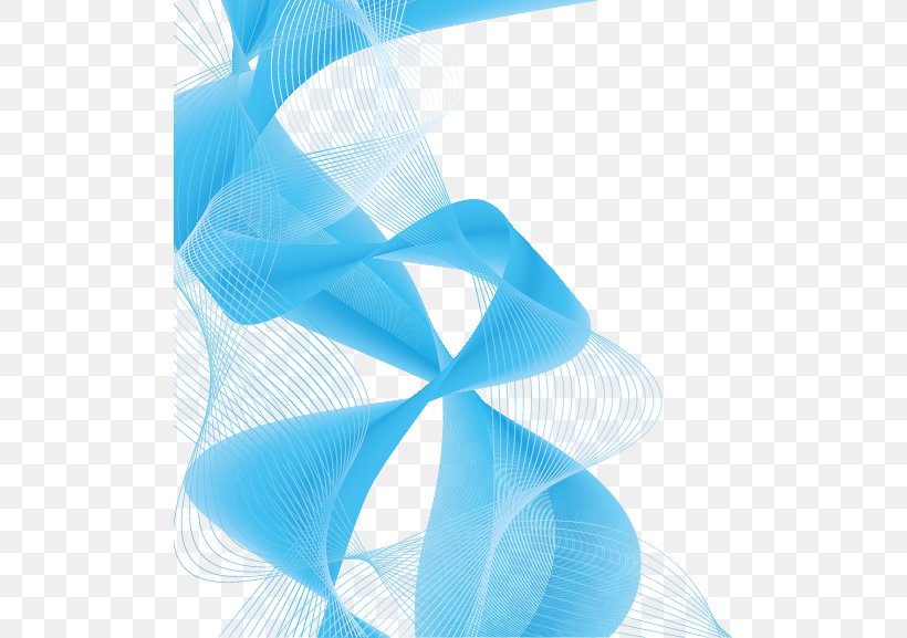 Blue Euclidean Vector Wind Wave, PNG, 505x577px, Blue, Aqua, Azure, Element, Teal Download Free