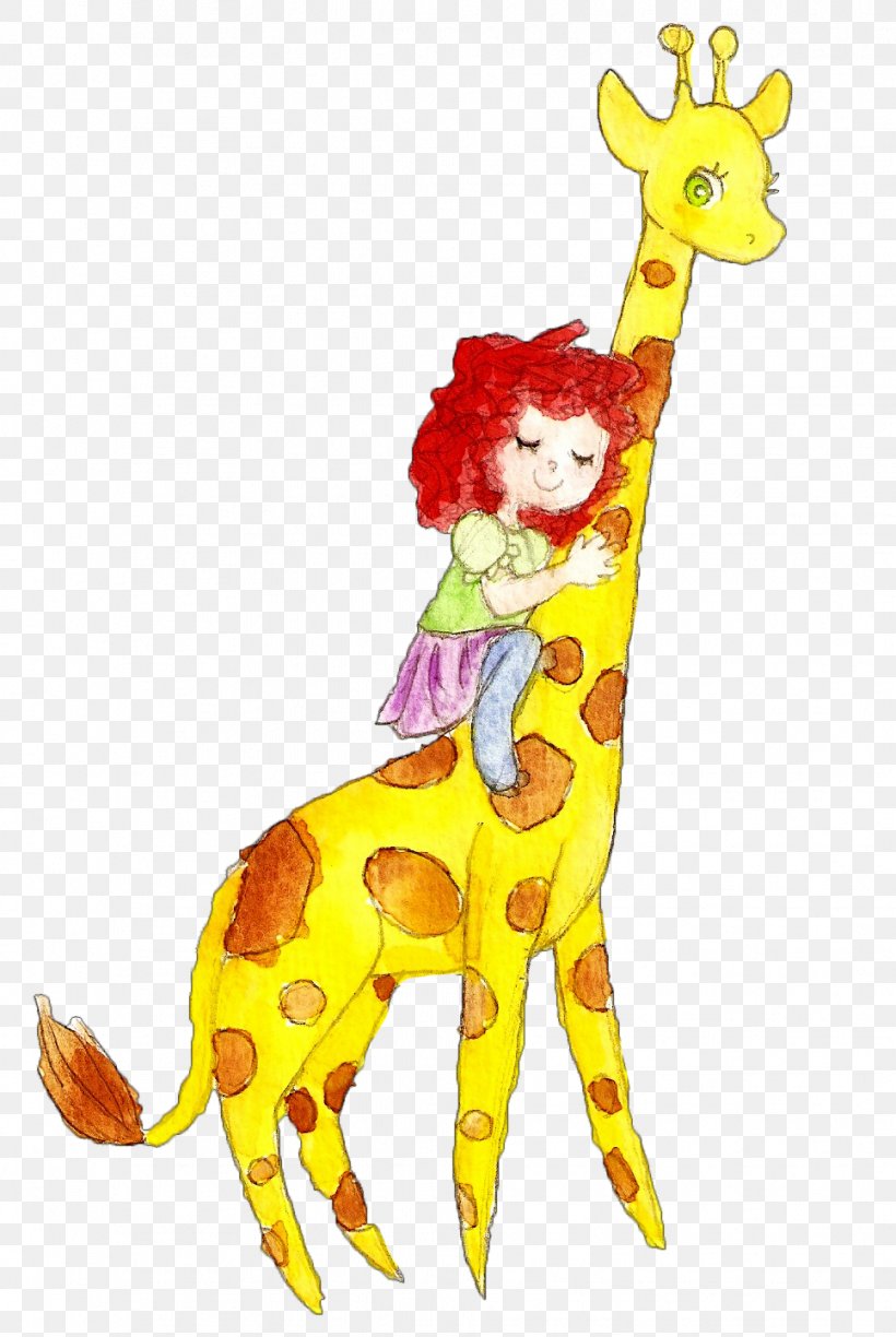 Giraffe Cartoon Tail Legendary Creature, PNG, 966x1442px, Giraffe, Animal Figure, Art, Cartoon, Fauna Download Free