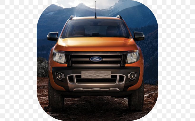 Pickup Truck Ford Ranger Ford Motor Company Car, PNG, 512x512px, Pickup Truck, Automatic Transmission, Automotive Design, Automotive Exterior, Automotive Tire Download Free