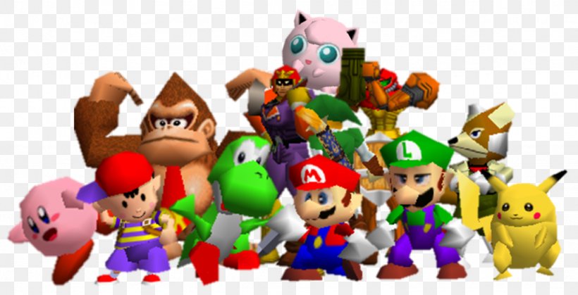Super Smash Bros. For Nintendo 3DS And Wii U Super Smash Bros. Melee Super Mario 64 Super Smash Bros. Brawl, PNG, 1024x524px, Super Smash Bros, Figurine, Mario, Mario Series, Nintendo 64 Download Free