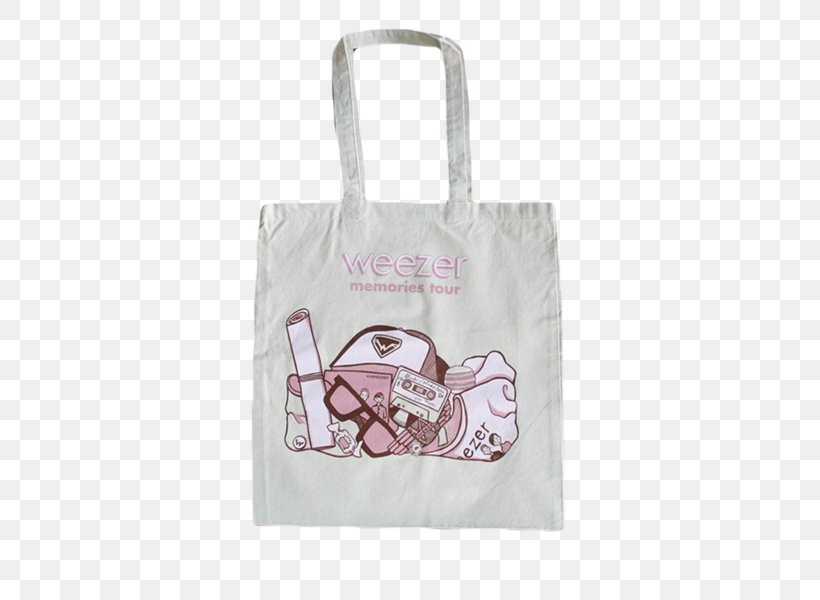 Tote Bag Memories Weezer Shopping Bags & Trolleys, PNG, 600x600px, Tote Bag, Bag, Handbag, Luggage Bags, Memories Download Free
