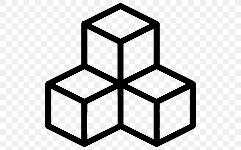 Cube Icon Design, PNG, 512x512px, Cube, Black And White, Ice Cube, Icon Design, Rectangle Download Free