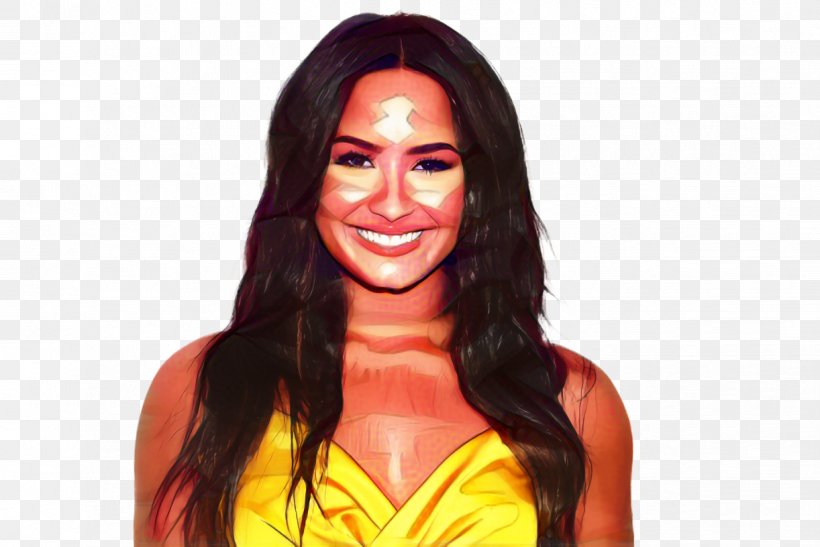 Demi Lovato Cheat Codes Singer No Promises Hair Coloring, PNG, 1222x816px, Demi Lovato, Black Hair, Brown Hair, Cheat Codes, Chin Download Free