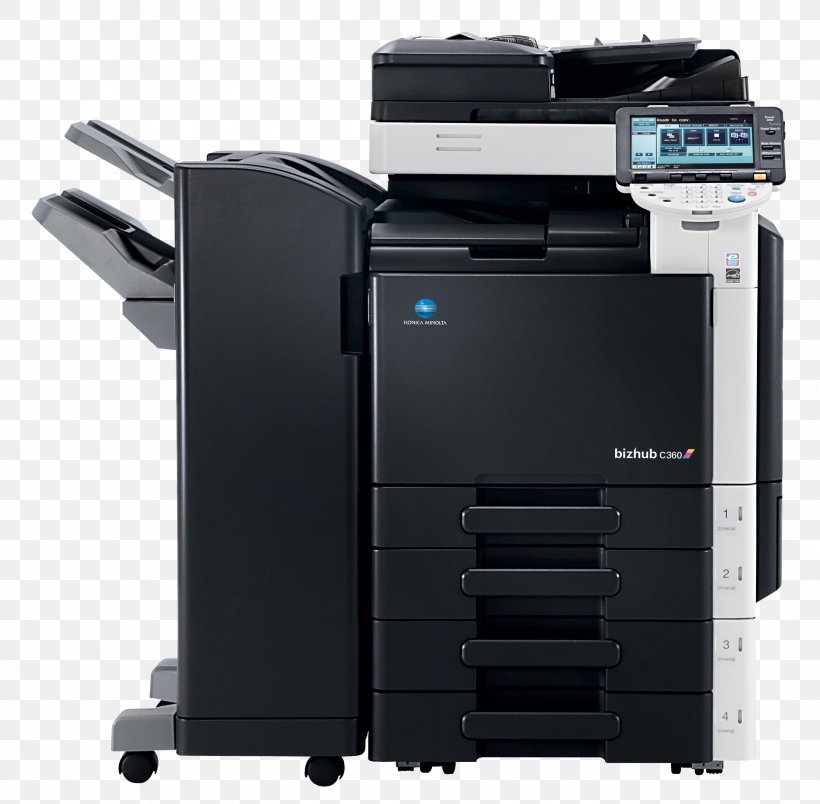 Konica Minolta Photocopier Multi-function Printer Printing, PNG, 2784x2733px, Konica Minolta, Electronic Device, Electronics, Image Scanner, Inkjet Printing Download Free