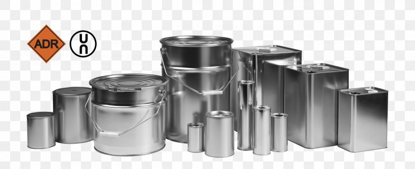 Packaging And Labeling Plastic Tin Can Sarten Ambalaza Doo, PNG, 2503x1024px, Packaging And Labeling, Box, Bucket, Cylinder, Hardware Download Free