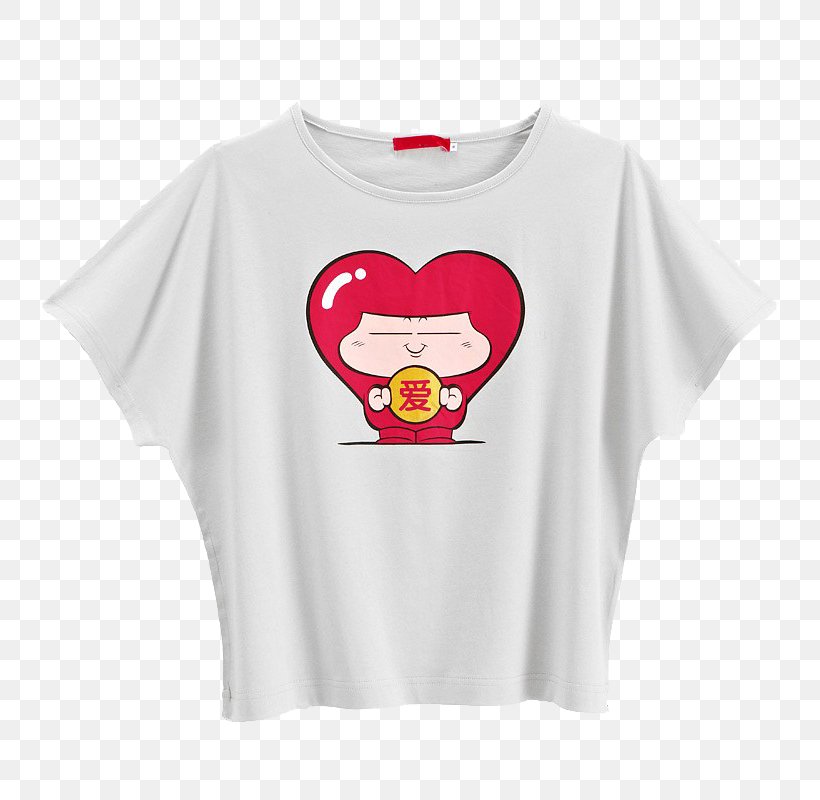 T-shirt Sleeve Computer File, PNG, 800x800px, Watercolor, Cartoon, Flower, Frame, Heart Download Free