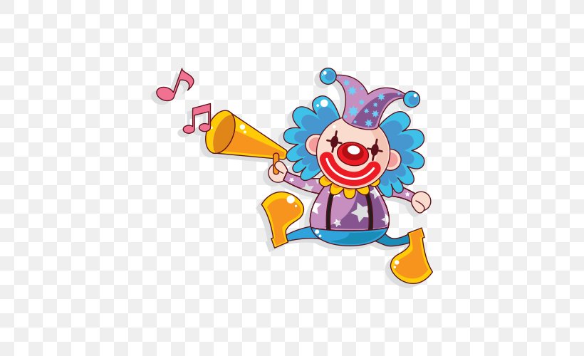 Clown Circus Cartoon, PNG, 500x500px, Watercolor, Cartoon, Flower, Frame, Heart Download Free