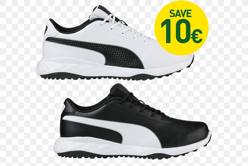 Cobra Golf Sports Shoes PUMA Golf Grip Fusion Classic Shoes, PNG, 585x550px, Golf, Athletic Shoe, Basketball Shoe, Black, Brand Download Free