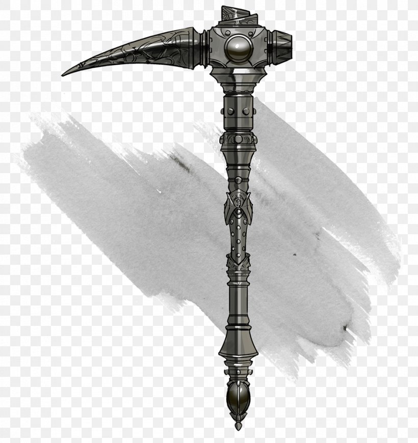 Dungeons & Dragons Pickaxe Weapon Magic Item Forgotten Realms, PNG, 942x1000px, Dungeons Dragons, Axe, Cold Weapon, Combat, Drow Download Free