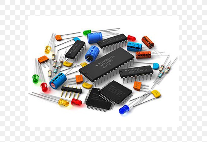 Electronic Component Digital Electronics Printed Circuit Board Resistor, PNG, 600x563px, Electronic Component, Capacitor, Digital Electronics, Diode, Electronic Circuit Download Free