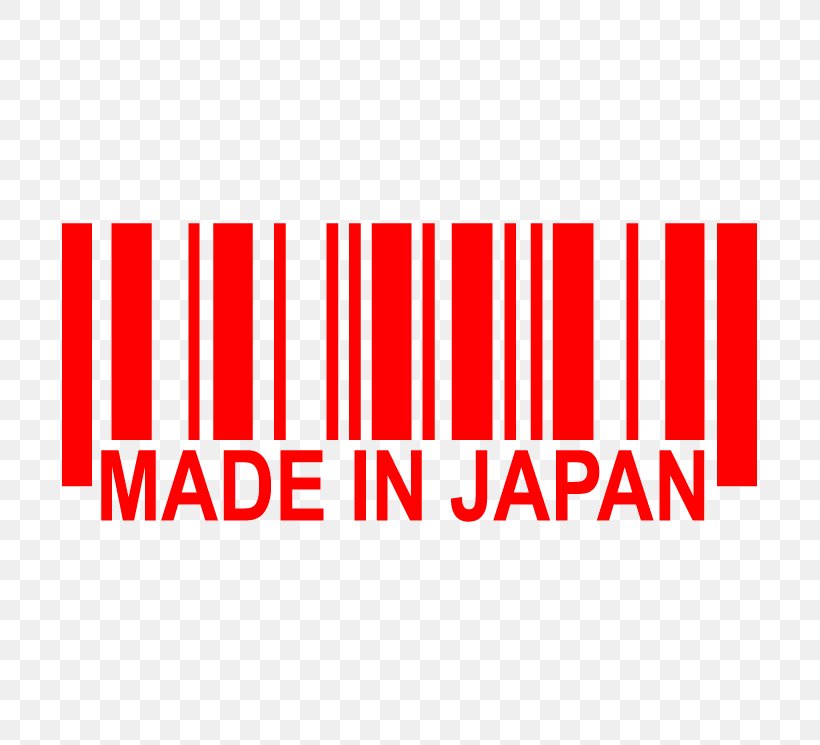 Japan Decal Bumper Sticker Car, PNG, 745x745px, Japan, Adhesive, Area, Barcode, Brand Download Free