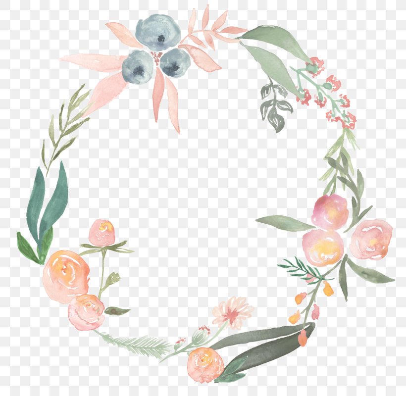 Watercolor Painting Flower Wreath Photography Clip Art, PNG, 800x800px, Watercolor Painting, Flora, Floral Design, Floristry, Flower Download Free