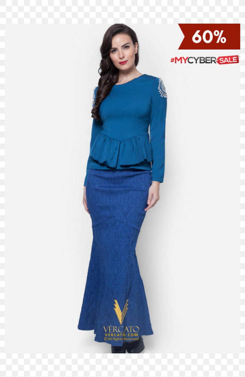 Baju Kurung Kebaya Robe Baju Melayu Tops, PNG, 788x1261px, Baju Kurung, Baju Melayu, Blue, Bride, Clothing Download Free