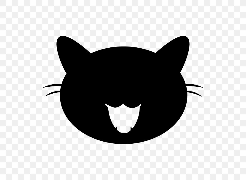 Cat Kitten, PNG, 600x600px, Cat, Black, Black And White, Black Cat, Carnivoran Download Free