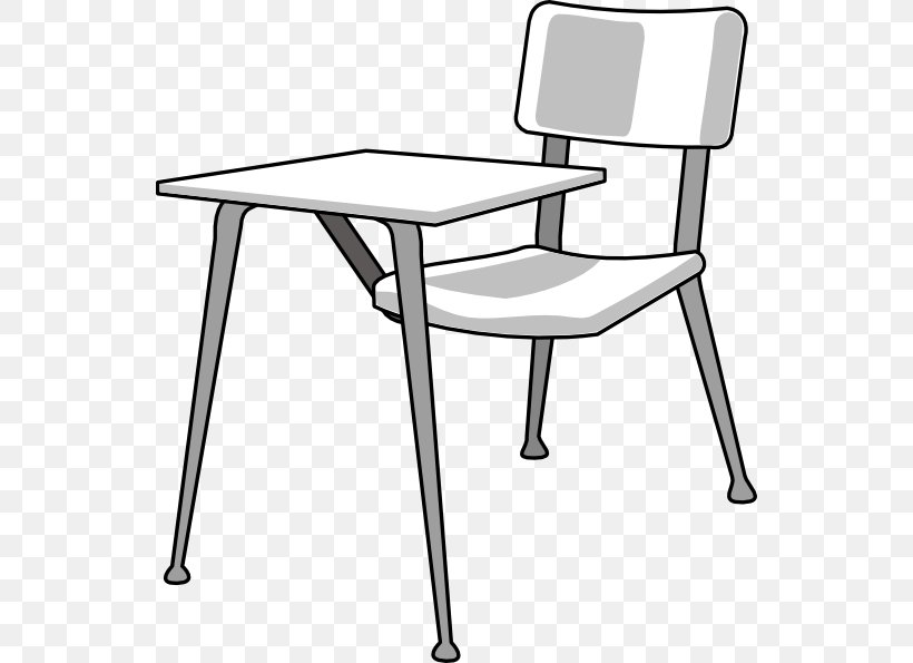 Desk School Drawing Clip Art, PNG, 540x595px, Desk, Area, Black And White, Carteira Escolar, Chair Download Free