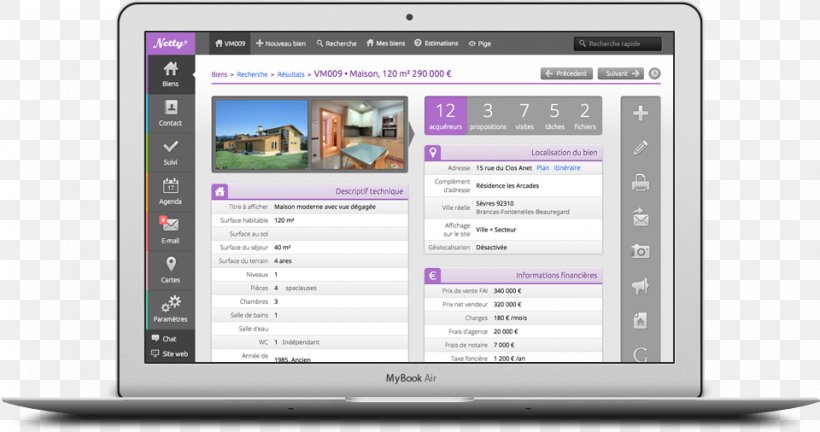 Computer Program Netty Computer Software Property Management System Interface, PNG, 960x506px, Computer Program, Brand, Computer, Computer Software, Computing Platform Download Free