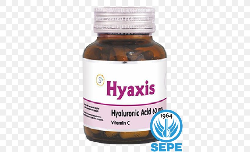 Dietary Supplement Hyaluronic Acid Sepe Natural Liquid Capsule, PNG, 500x500px, Dietary Supplement, Bacterial Capsule, Capsule, Diet, Hyaluronic Acid Download Free