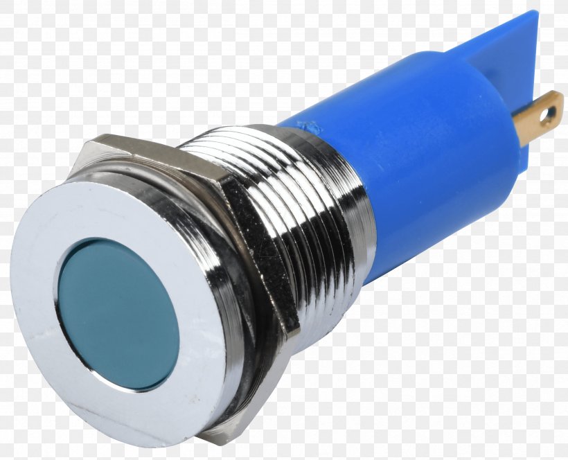 Light-emitting Diode Signal Lamp Electronic Component Blue, PNG, 2508x2033px, 16 Mm Film, Light, Alternating Current, Blue, Electronic Component Download Free