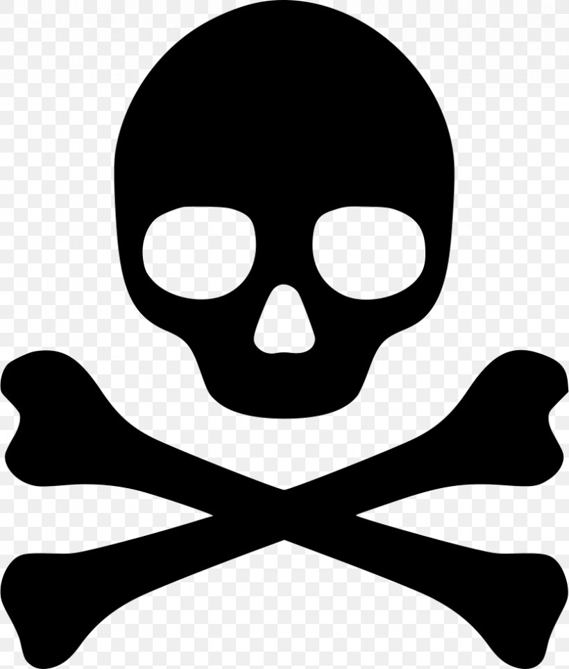 Poison Hazard Symbol Skull And Crossbones, PNG, 832x980px, Poison, Black And White, Bone, Death, Hazard Symbol Download Free