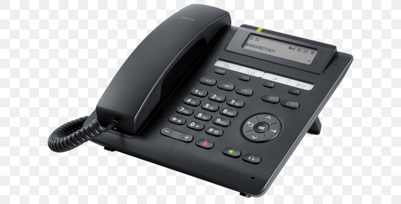 Voice Over IP VoIP Phone Telephone Unify Software And Solutions GmbH & Co. KG. Mobile Phones, PNG, 640x418px, Voice Over Ip, Answering Machine, Business Telephone System, Caller Id, Corded Phone Download Free