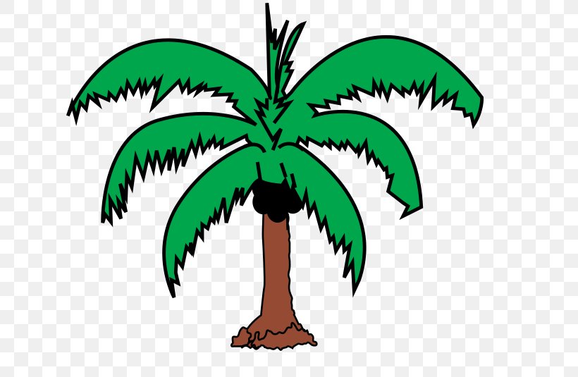 Arecaceae Coconut Tree Leaf Clip Art, PNG, 640x535px, Arecaceae, Arecales, Artwork, Asian Palmyra Palm, Coconut Download Free