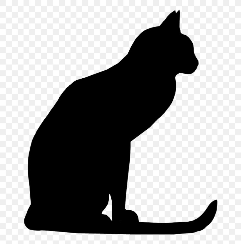 Cat Clip Art Silhouette Vector Graphics, PNG, 768x832px, Cat, Black Cat, Blackandwhite, Carnivore, Chartreux Download Free