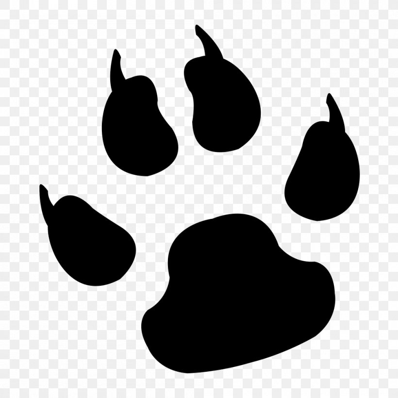 Dog Cat Paw Pet Clip Art, PNG, 1000x1000px, Dog, Animal Track, Black, Cat, Felidae Download Free