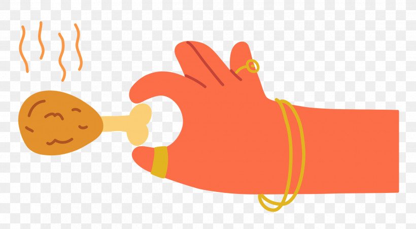 Hand Pinching Chicken, PNG, 2500x1378px, Cartoon, Behavior, Happiness, Hm, Line Download Free