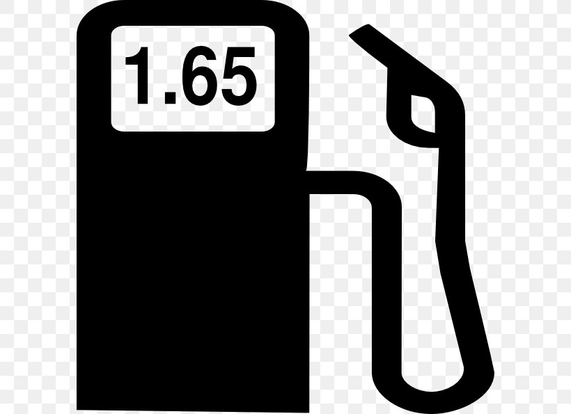 Gasoline Filling Station Fuel Clip Art, PNG, 600x595px, Gasoline, Area, Black And White, Brand, Diesel Fuel Download Free