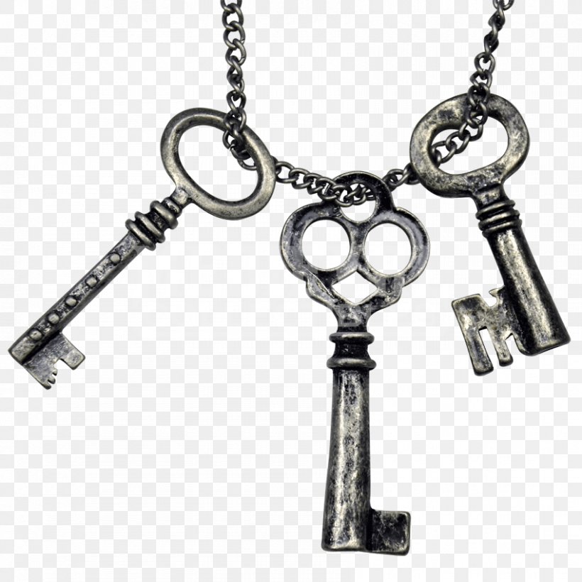 Necklace Skeleton Key Jewellery Clip Art, PNG, 850x850px, Necklace, Body Jewelry, Cameo, Chain, Charm Bracelet Download Free