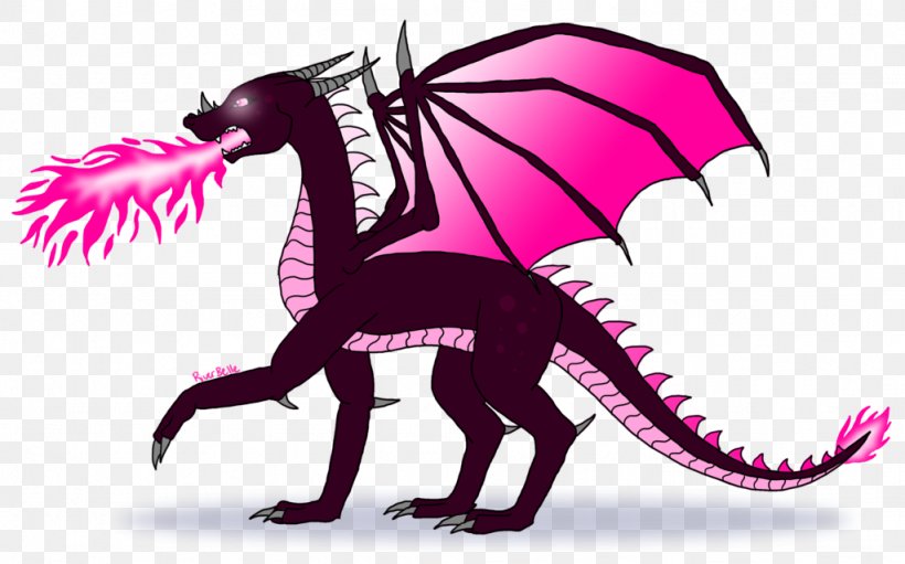 Pink M Organism RTV Pink Clip Art, PNG, 1024x639px, Pink M, Dragon, Fictional Character, Mythical Creature, Organism Download Free