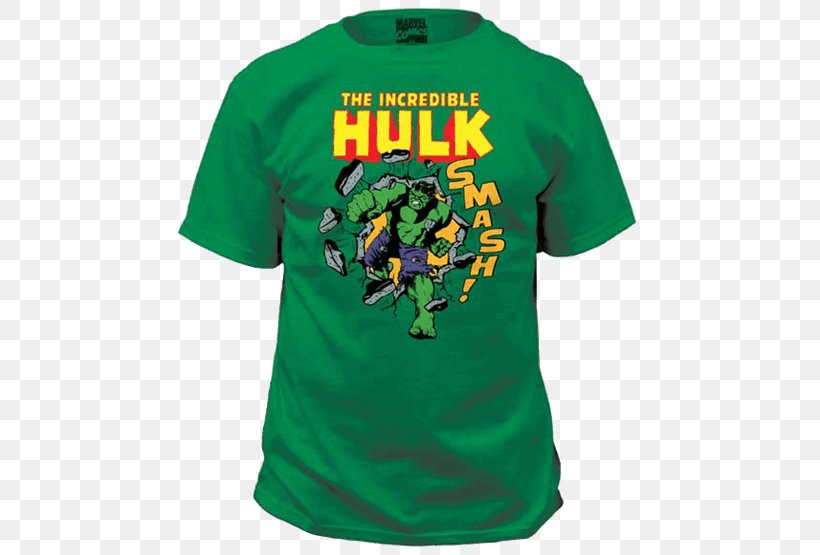 Hulk T-shirt Crew Neck Top Clothing, PNG, 555x555px, Hulk, Active Shirt, Brand, Clothing, Clothing Sizes Download Free