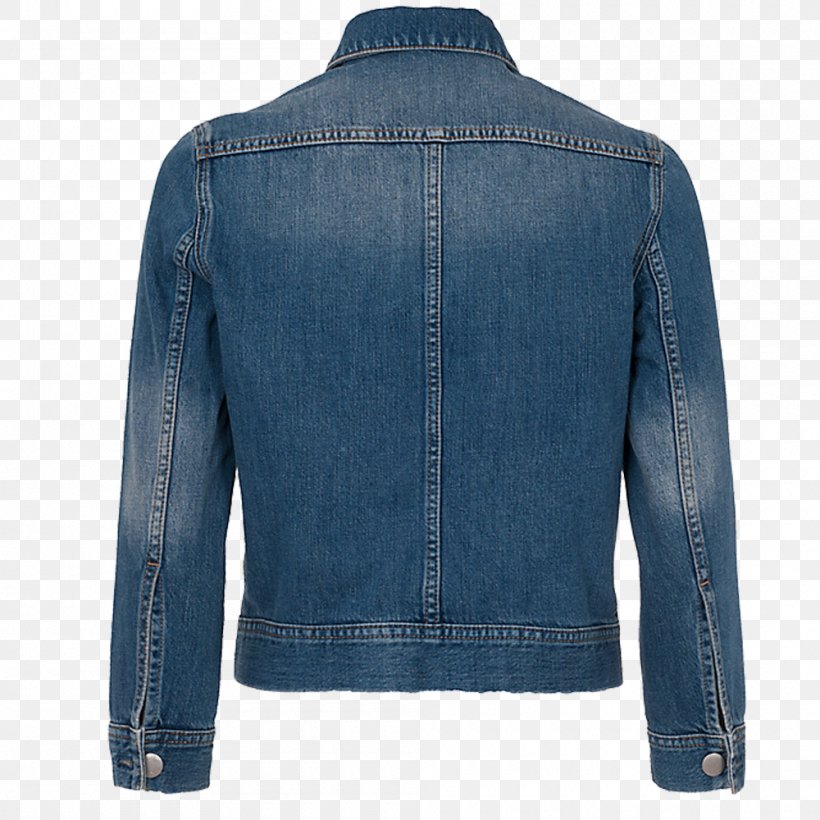 Leather Jacket Cobalt Blue Denim, PNG, 1000x1000px, Leather Jacket, Blue, Button, Cobalt, Cobalt Blue Download Free