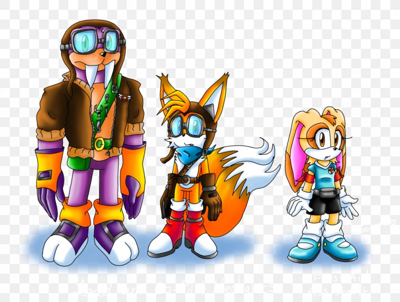 Tails Cream The Rabbit Princess Sally Acorn Sonic The Hedgehog Character, PNG, 1024x772px, Tails, Action Figure, Archie Comics, Cartoon, Character Download Free