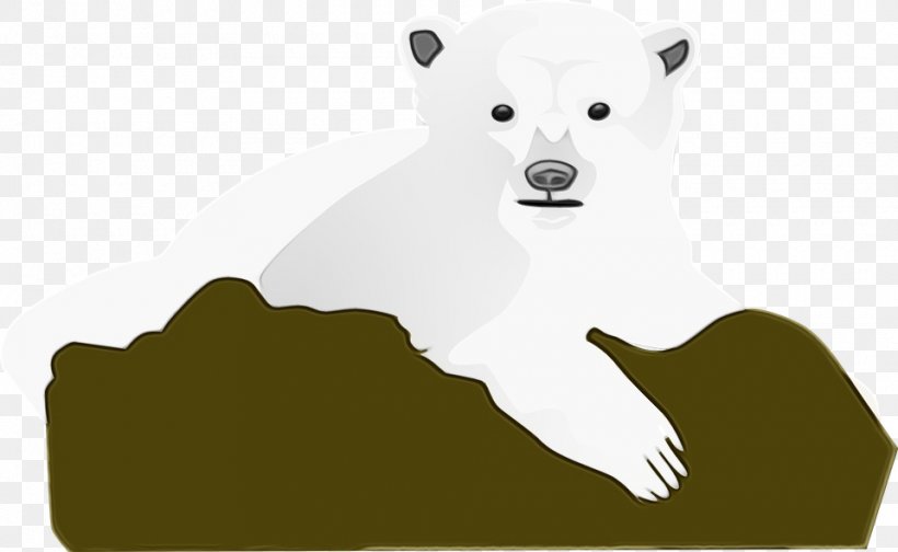 Bear Polar Bear Grizzly Bear Animal Figure Wildlife, PNG, 960x591px, Watercolor, Animal Figure, Bear, Grizzly Bear, Paint Download Free