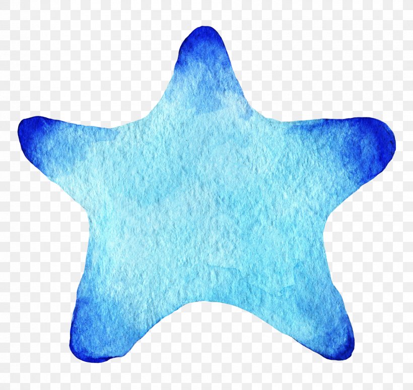 Watercolor Painting Starfish, PNG, 1800x1700px, Watercolor Painting, Aqua, Blue, Drawing, Electric Blue Download Free