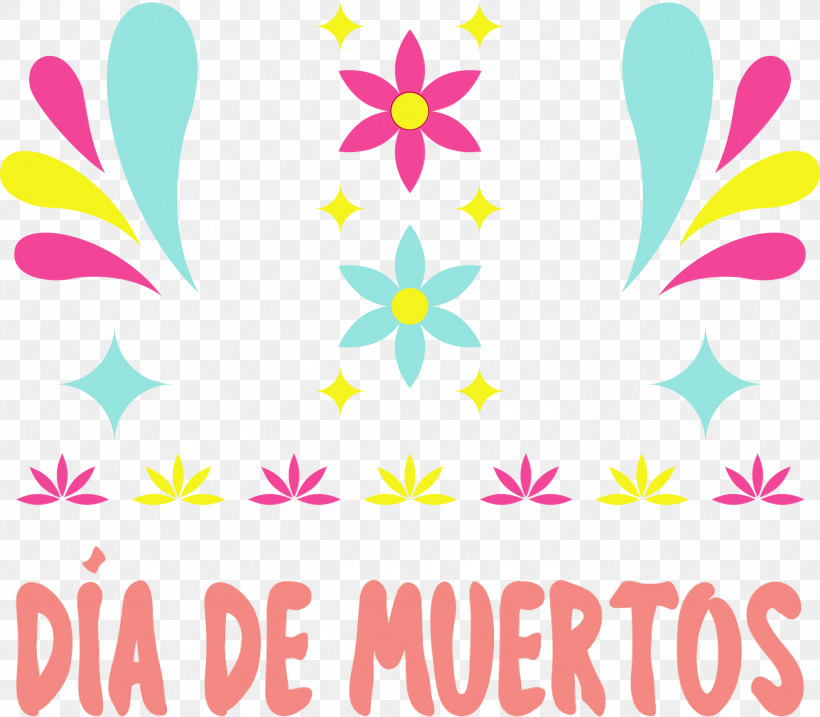 Floral Design, PNG, 3000x2625px, D%c3%ada De Muertos, Day Of The Dead, Floral Design, Geometry, Line Download Free