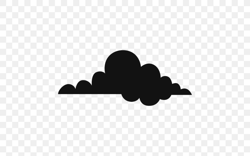 Silhouette, PNG, 512x512px, Silhouette, Black, Black And White, Cloud, Logo Download Free