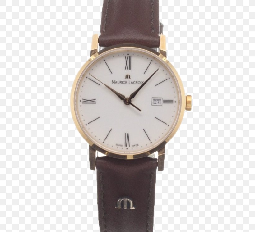 Watch Strap Maurice Lacroix Clock Zenith, PNG, 747x747px, Watch, Brand, Brown, Chronograph, Clock Download Free