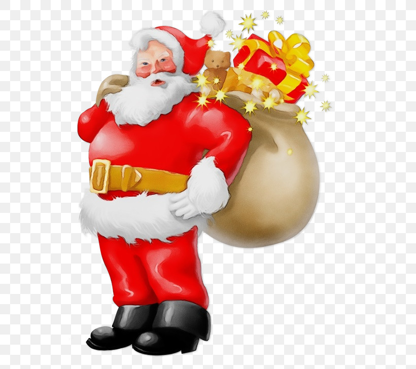 Santa Claus, PNG, 550x728px, Watercolor, Christmas Card, Christmas Day, Christmas Decoration, Christmas Music Download Free