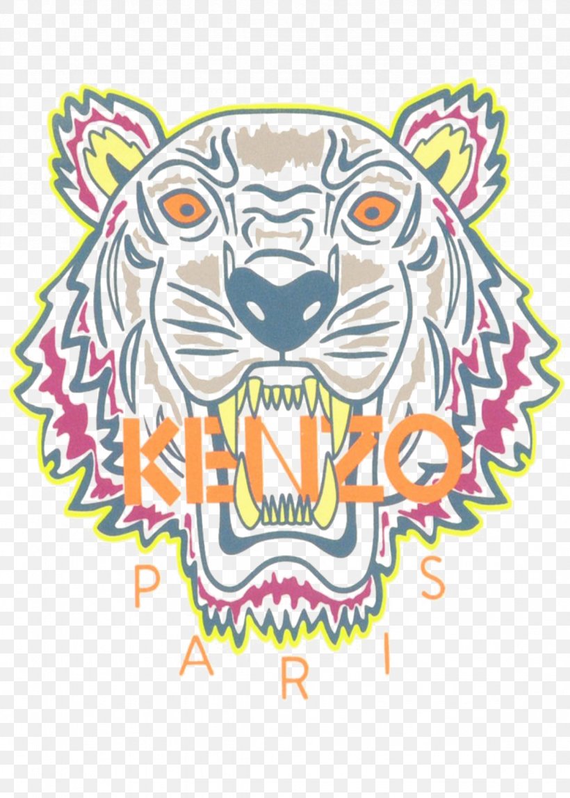 Tiger Kenzo T-shirt Logo Printing, PNG, 1181x1654px, Tiger, Area, Art, Big Cats, Bluza Download Free