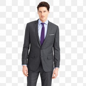 Suit - Suit Blazer Jacket Navy Blue Sport Coat PNG