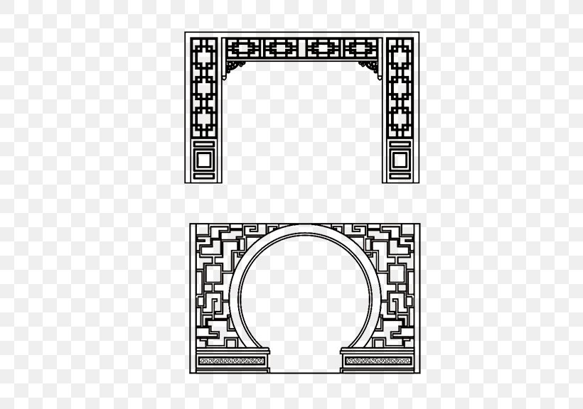 Dongyang Window U4e1cu9633u6728u96d5, PNG, 576x576px, Dongyang, Area, Black And White, Brand, Chinoiserie Download Free