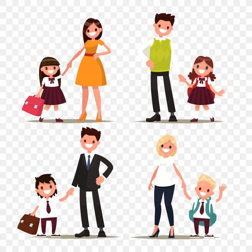 Student Parent Family Teacher, PNG, 1000x1000px, Student, Cartoon, Child, Communication, Conversation Download Free