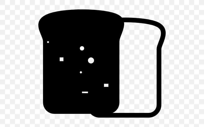 Toast Breakfast Bread, PNG, 512x512px, Toast, Black, Black And White, Bread, Breakfast Download Free