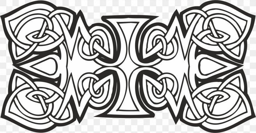 Art Drawing Ornament, PNG, 1509x783px, Art, Area, Black, Black And White, Celtic Art Download Free